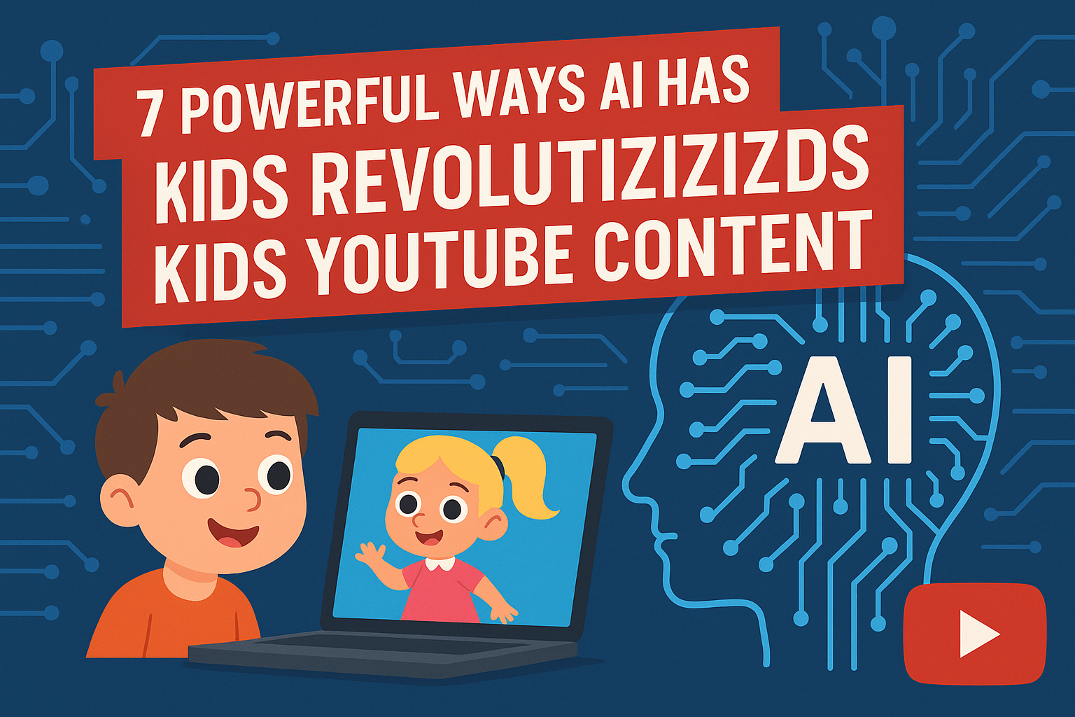 How 7 Powerful Ways AI Has Revolutionized Kids YouTube Content
