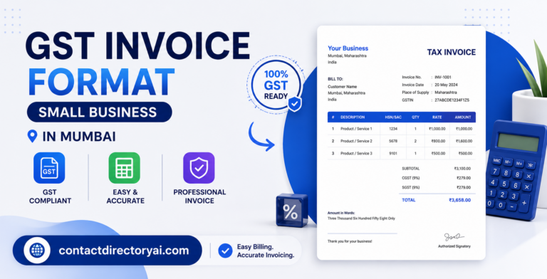 Complete GST Invoice Format Guide for Mumbai Freelancers and Small Business Owners in 2026